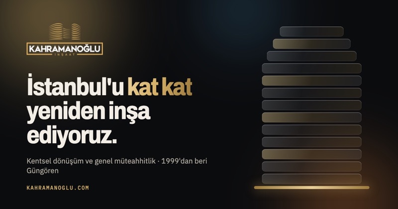 Kahramanoğlu İnşaat web sitesi
